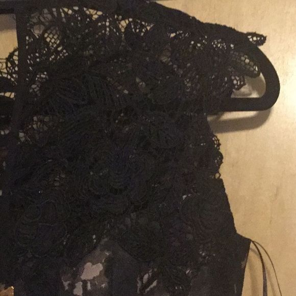 Trina Turk Priceless Crochet Lace Yoke Dre… - Picture 6 of 8